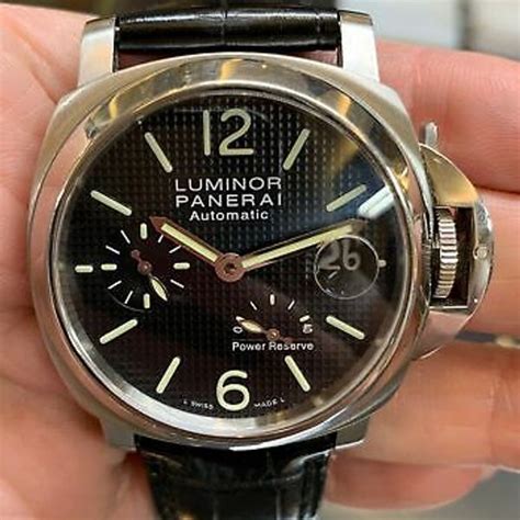 panerai waffle dial